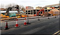 Demolition site viewed from Railway Street, Newport