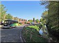 Bobbers Mill: Poulter Close, a Skills bus and the River Leen