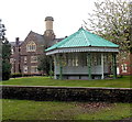 Gazebo in Parc Pen-y-Fal, Abergavenny