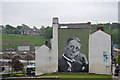 Mural, picture of Harry Brearley