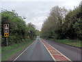 B4084 approaches junction with Boston Lane