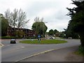 Roundabout at Croesyceiliog