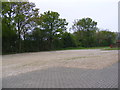 TG1920 : Car Park at Hevingham Village Hall by Geographer