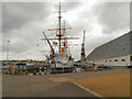 TQ7569 : Chatham Royal Dockyard, HMS Gannett by David Dixon