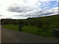 Picnic area and Mains of Cowie in the background