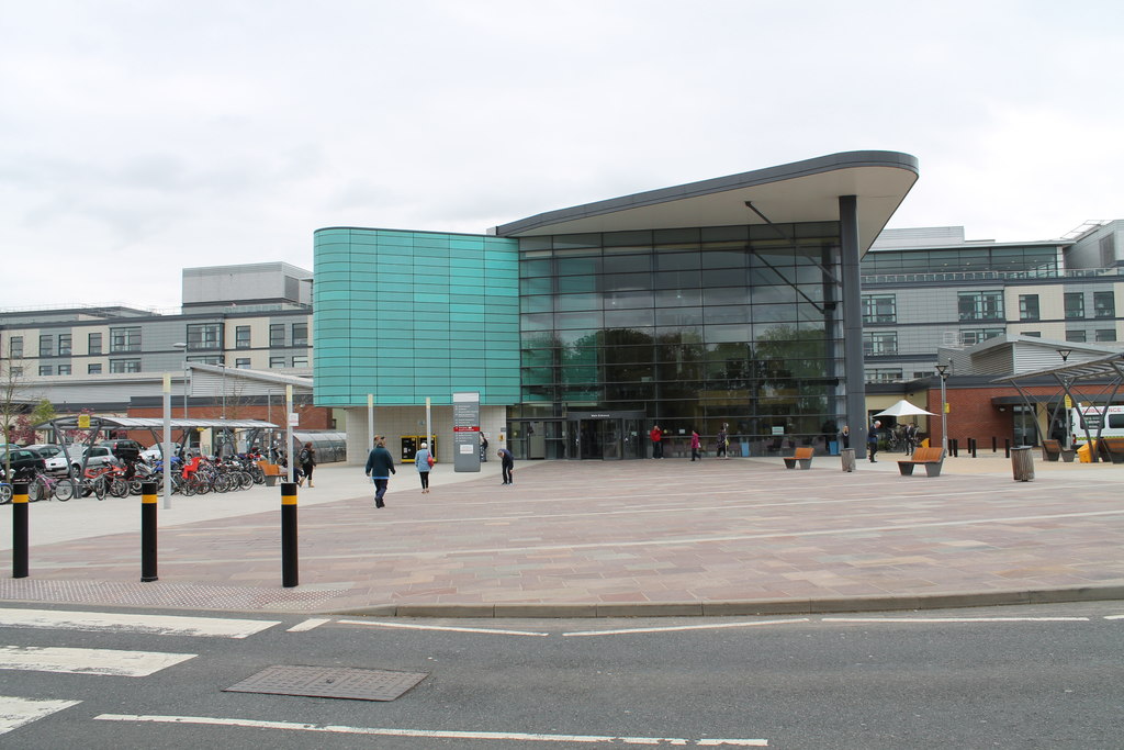 Main Entrance, Royal Derby Hospital © J.HannanBriggs Geograph