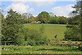 Studley cottages from the Rudhall Brook