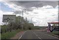 Esso garage and Stockimuir Road roundabout