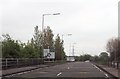 A71 roundabout at service area