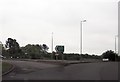 A76 turning from roundabout at end of Kilmarnock bypass