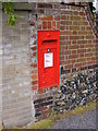 TM3389 : Wingfield Street George V Postbox by Geographer