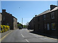 Road heading west in Haltwhistle, Northumberland