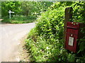 Corton Denham: postbox № DT9 55, Wheatsheaf Hill