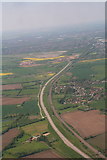 SP8729 : Stoke Hammond to Milton Keynes: aerial by Chris