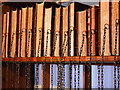 SZ0099 : Wimborne Minster: later books in the chained library by Chris Downer