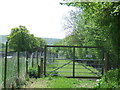 Gate on the footpath, Ditchling