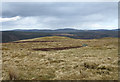 NH5489 : Grassy moorland above the Allt a' Ghlinne by Trevor Littlewood