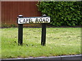 TM1136 : Capel Road sign by Geographer