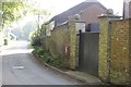 Postbox in the wall