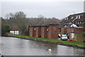 Canal side buildings, Ash