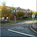 Entrance drive to Ross-on-Wye Community Hospital