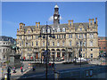 SE2933 : Leeds City Square, The Old Post Office by David Dixon