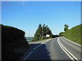 The A381 at the entrance to Wear Farm