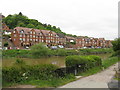 New housing by the River Severn, Bridgnorth