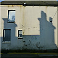 Shadows on the maltings gatehouse