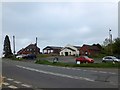 A mixture of buildings at Clows Top