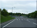 TG2506 : A47 slip road, Trowse Newton by Geographer