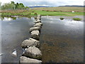 Stepping stones over the River Lowther