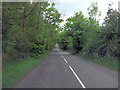 Rocks Road southeast of Lake Wood