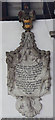 TL6408 : St Michael & All Angels, Roxwell - Wall monument by John Salmon