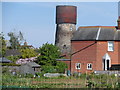 Allotments and water tower, Cottenham