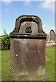 A headstone in Buittle Old Kirkyard