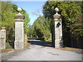 NX0055 : Lodge Gate and entrance to Dunskey House by Stanley Howe