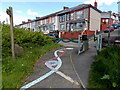 Footprints on the path, Aberbargoed