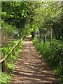 Footpath past St Augustine