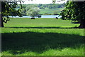 Lake in front of Wakefield Lodge