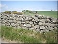 Dry-stone wall near Pityot