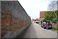 Wall to Chilham estate