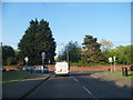 Coldnailhurst Road at the junction of Church Lane