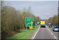 A22, approaching Black Down Roundabout