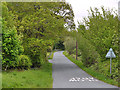 Road into Beulah from the north