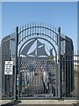 Gate to Gillingham Pier