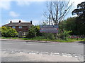 Junction with signs for Lakenheath air base