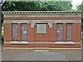 Lincolnshire Regiment Memorial - West Side