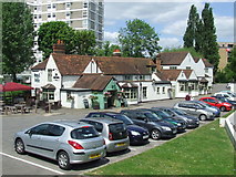 TQ0584 : Swan & Bottle pub, Uxbridge by Malc McDonald