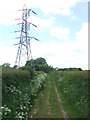 Public footpath, New Denham